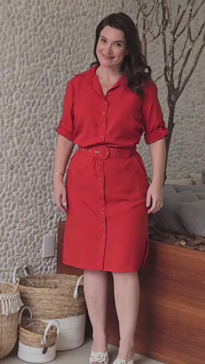 Chemise em Viscolinho